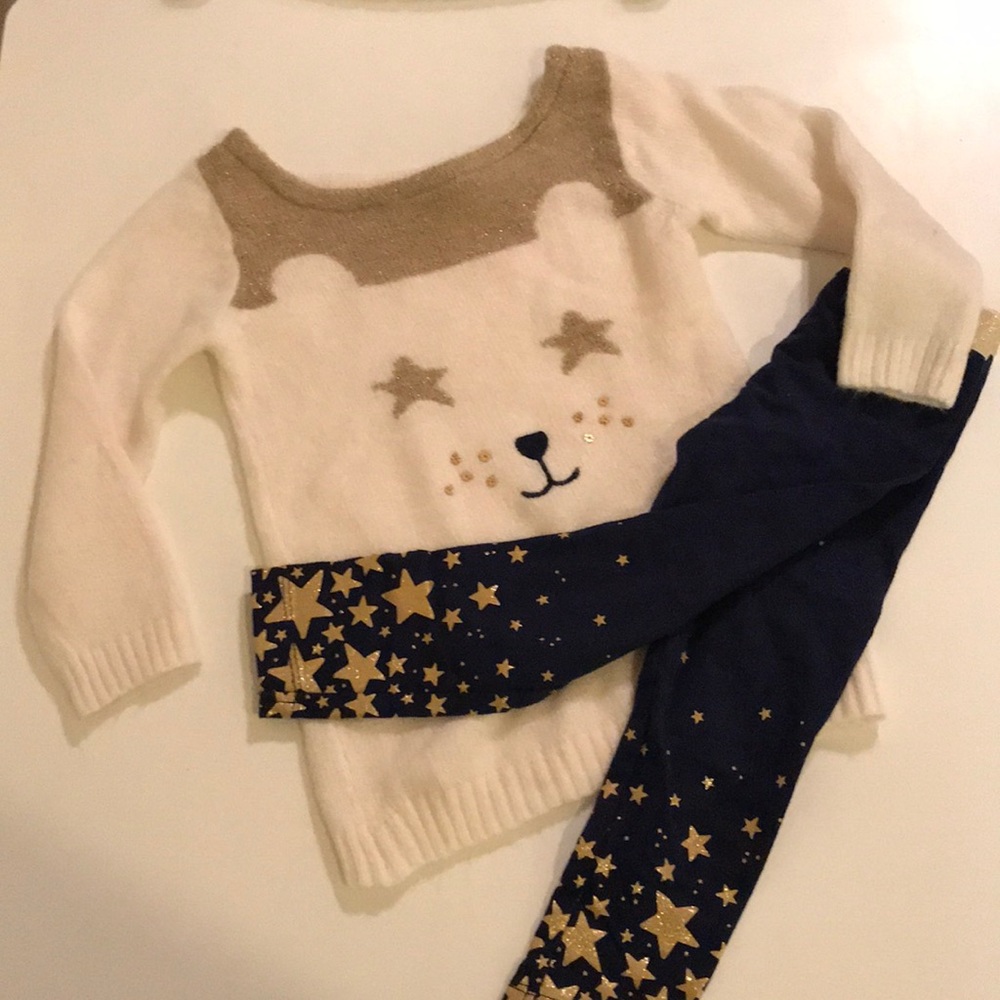 2T Girls Carter’s Outfit - Starry Eyes Set